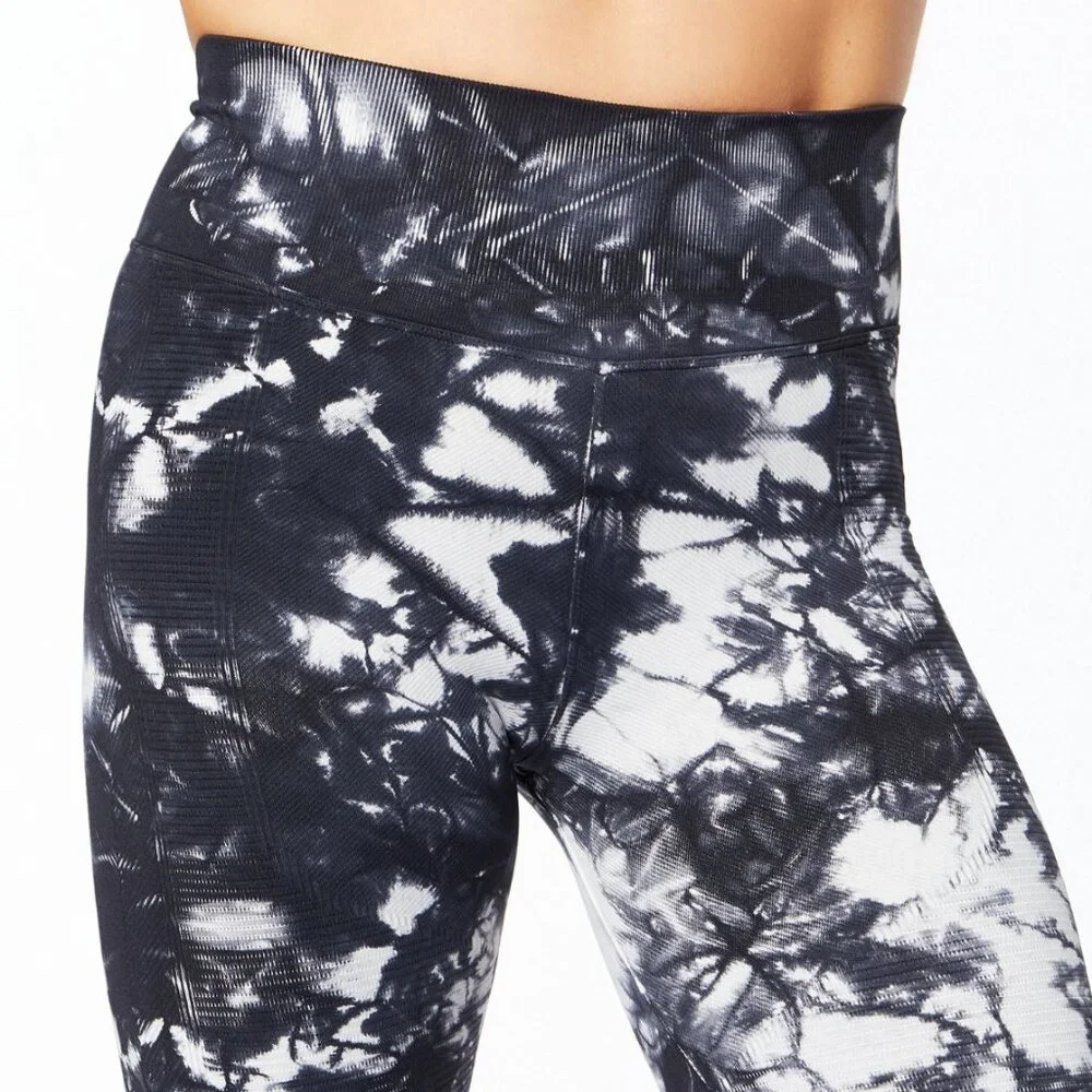 NUX One by One Seamless Legging Black Tie Dye - Picture 4 of 8